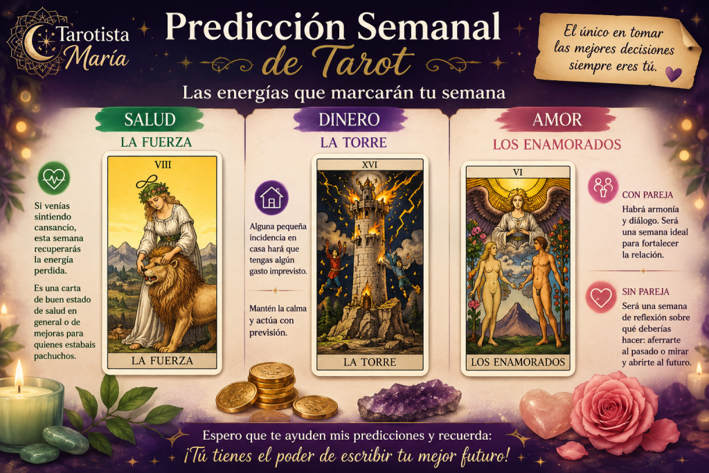 Predicción semanal del tarot